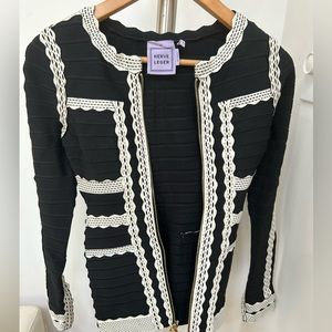 Beautifully designed Herve Leger top!